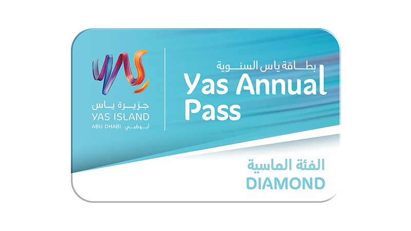 Yas Annual Pass Diamond card